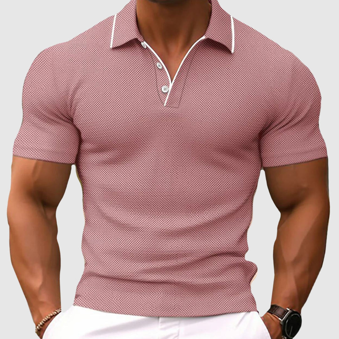Jaren - Polo casual slim fit per uomini