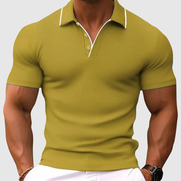 Jaren - Polo casual slim fit per uomini