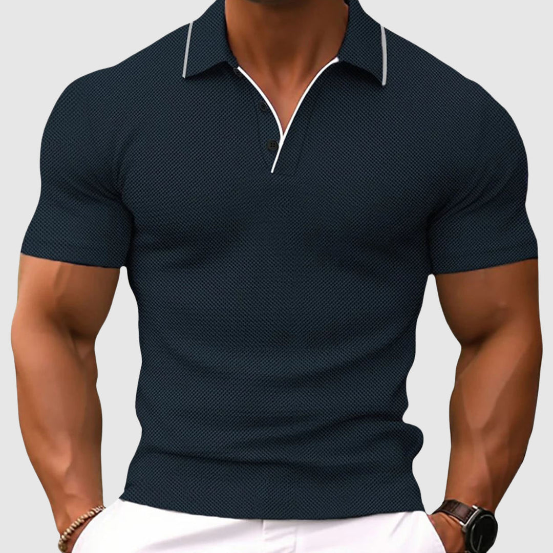Jaren - Polo casual slim fit per uomini