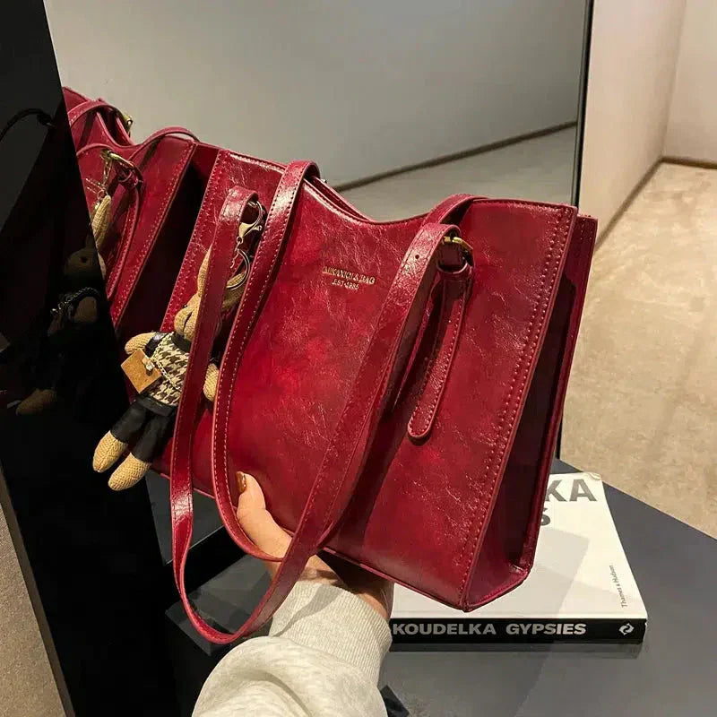 Lena | Borsa a Spalla Vintage in Pelle Vegan