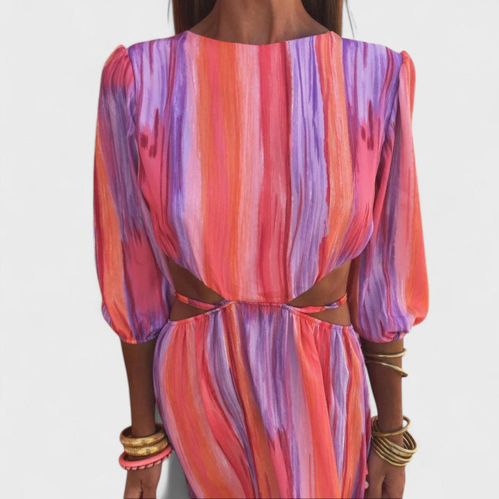 Elena™|Abito Estivo con Cut-Out