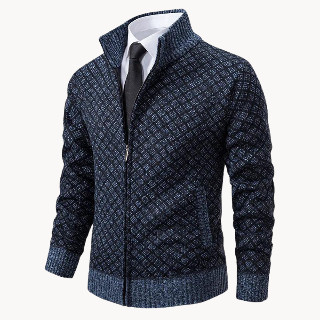 Julien – Collo alto Jacquard Maglia