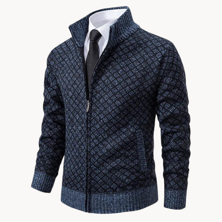 Julien – Collo alto Jacquard Maglia