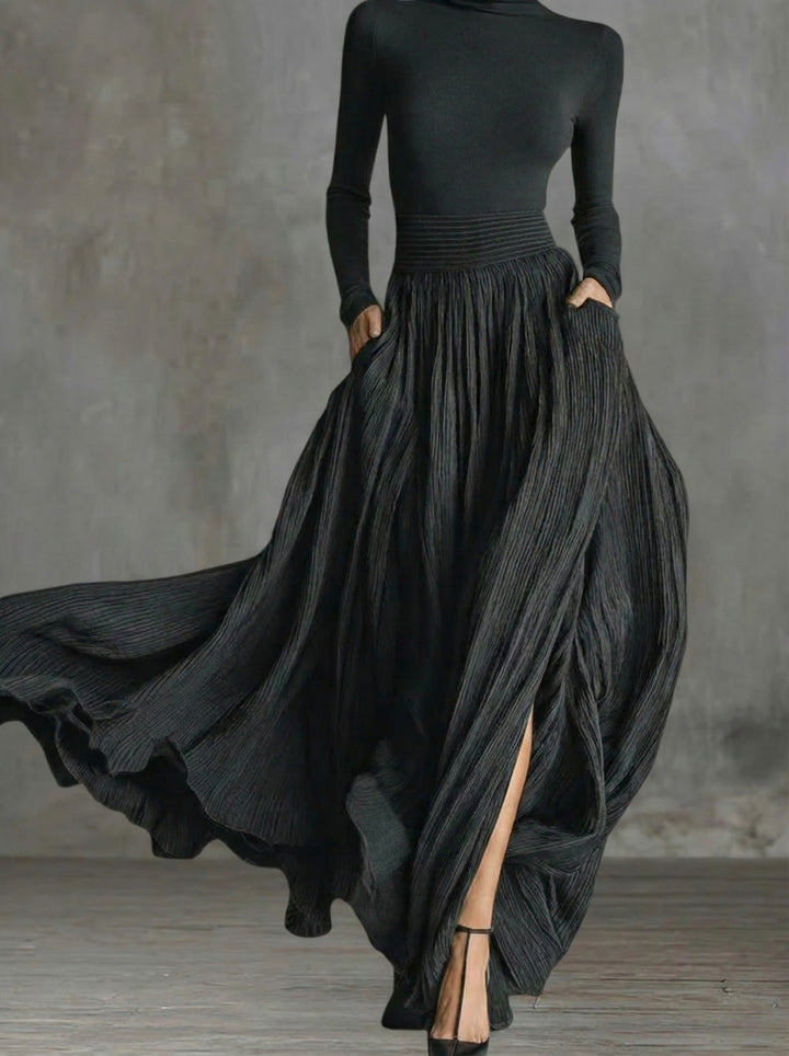 Raquel | Abito maxi a vita alta