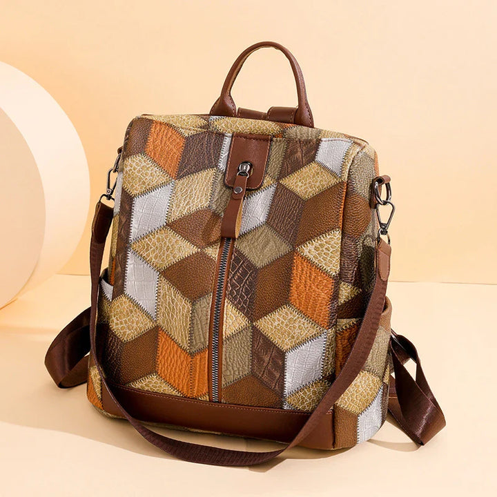 Zavelli™ | Zaino Mosaico antivol impermeabile