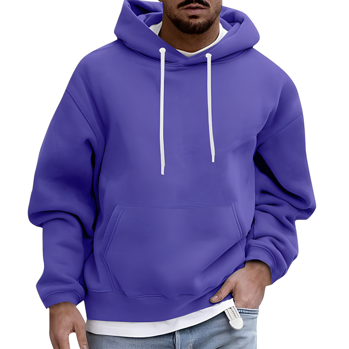 Rupert - Casual hoodie con tasca per uomini