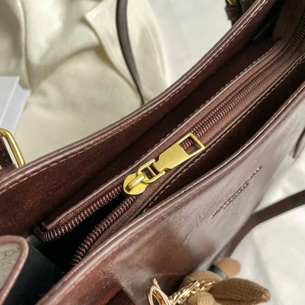Lena | Borsa a Spalla Vintage in Pelle Vegan