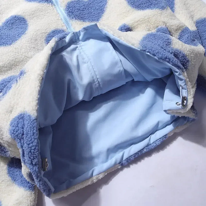 Camila | Giacca reversibile con cuori