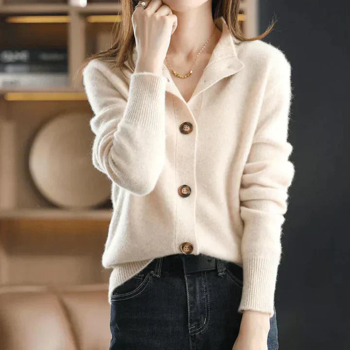 Aria | Cardigan comodo con bottoni