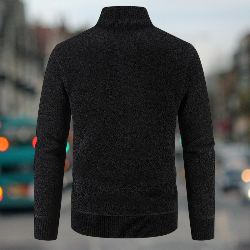 Jasper – Calda Giacca in Pile per Uomini