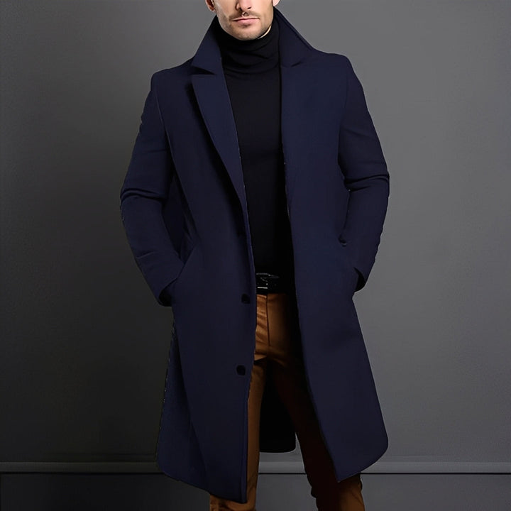Tucker - Elegante Cappotto di Lana per Uomo