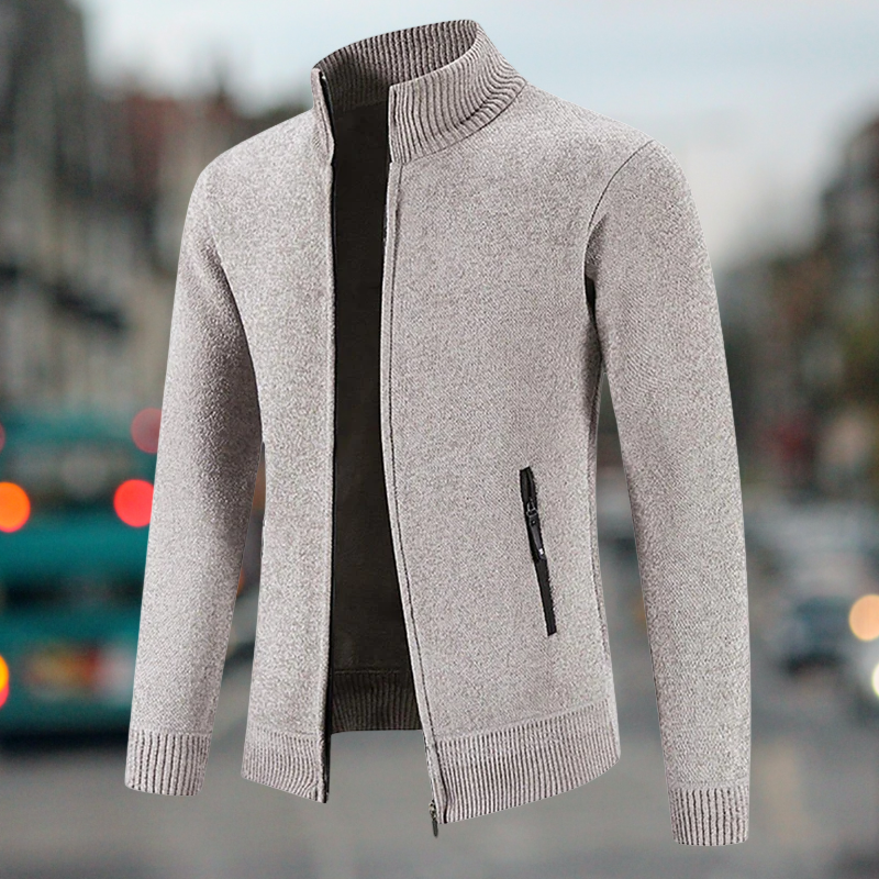 Jasper – Calda Giacca in Pile per Uomini