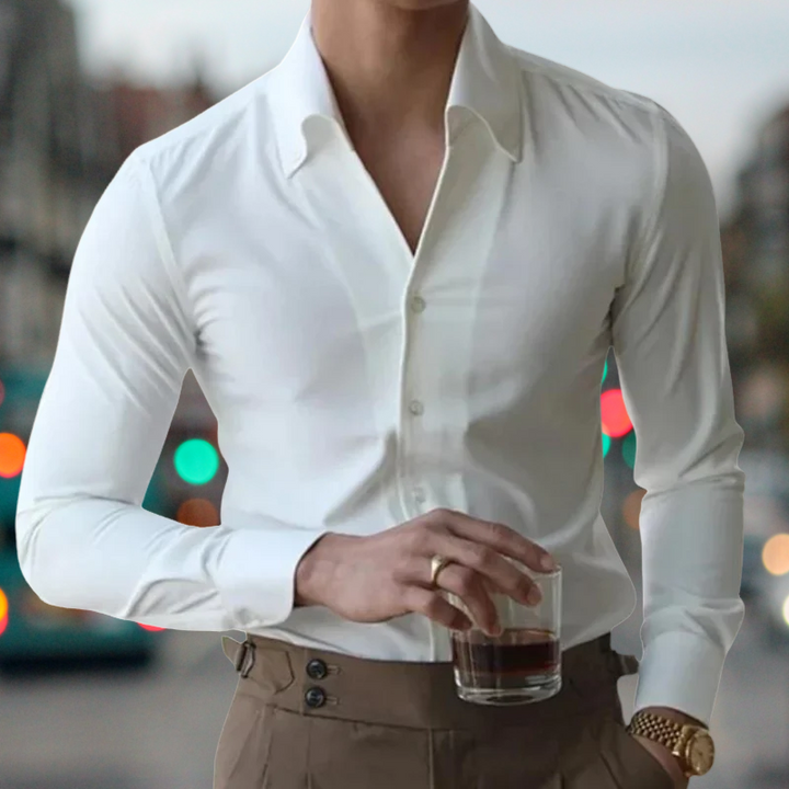 DuMont - Camicia di Alta Qualità con Bottoni