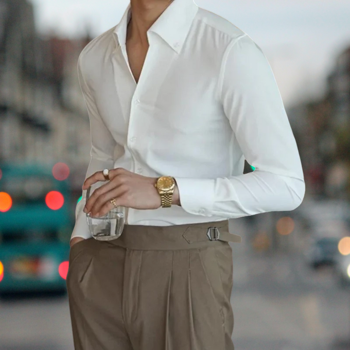 DuMont - Camicia di Alta Qualità con Bottoni