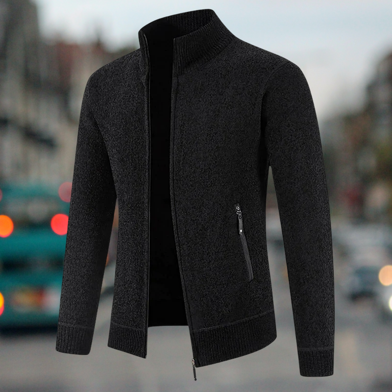 Jasper – Calda Giacca in Pile per Uomini