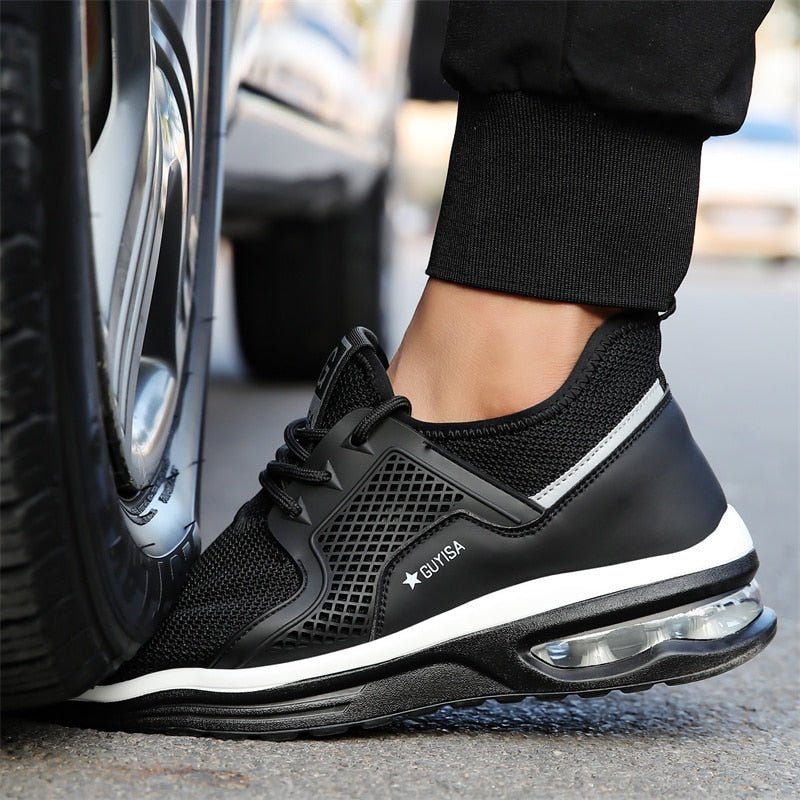 Gideon - Scarpe di sicurezza con puntale in acciaio robuste